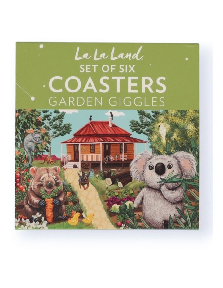 Garden Giggles Coaster Set image 2