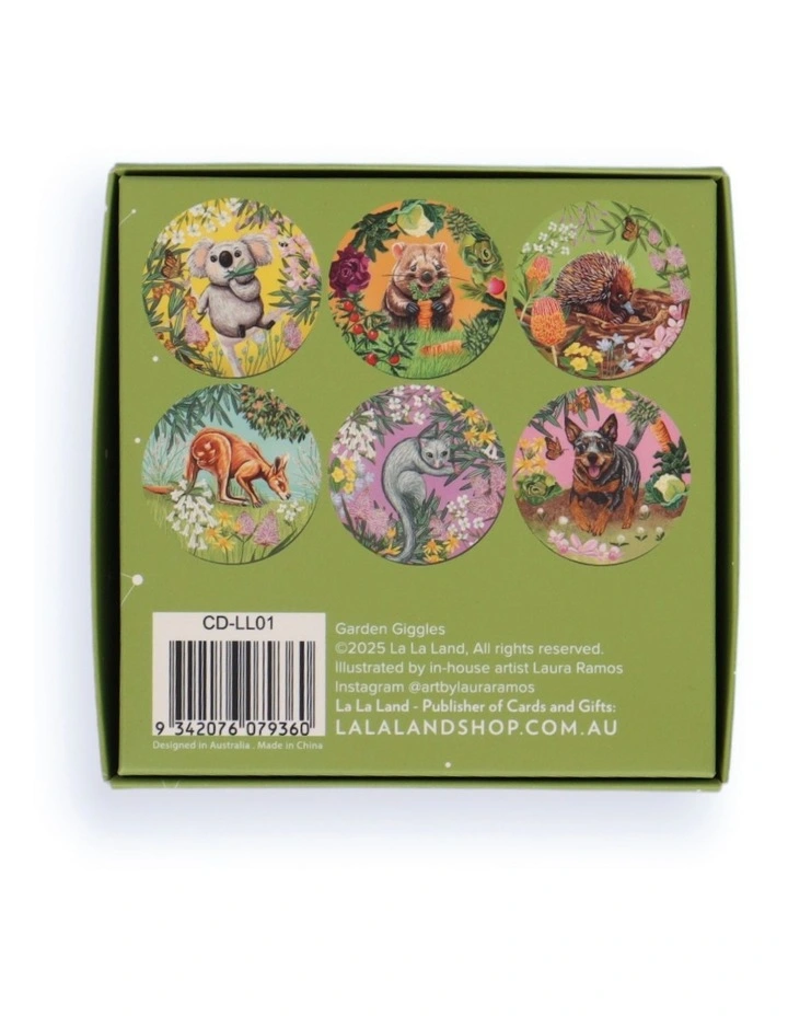 Garden Giggles Coaster Set image 3