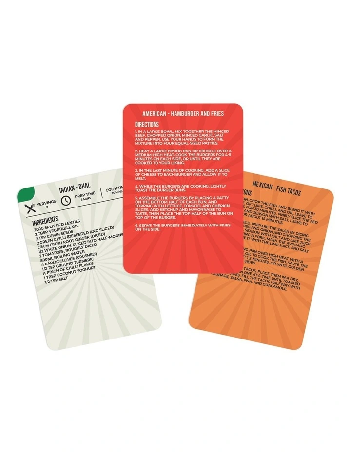 100 Takeaway Recipe Cards image 3