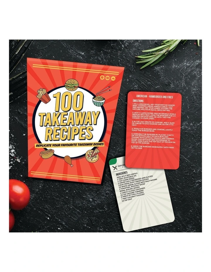 100 Takeaway Recipe Cards image 4