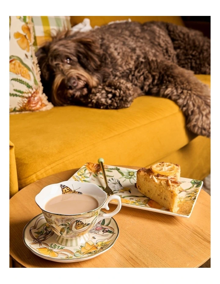 Golden Hour Tea Cup And Saucer in Multi image 5
