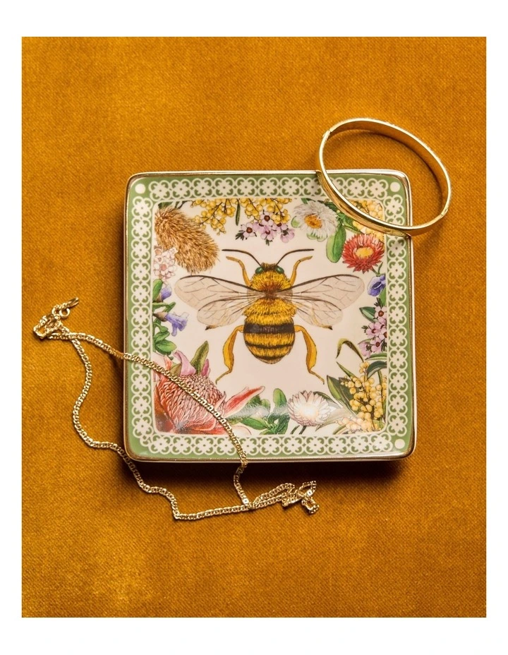 Golden Hour Square Trinket Tray in Multi image 2