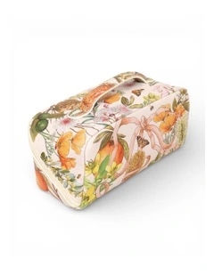 Golden Hour Cosmetic Bag in Beige