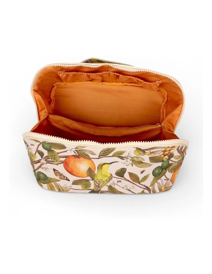 Golden Hour Cosmetic Bag in Beige image 2