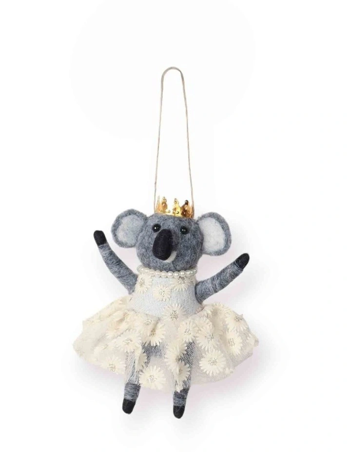 Felt Ornament Cute Koallerina image 1
