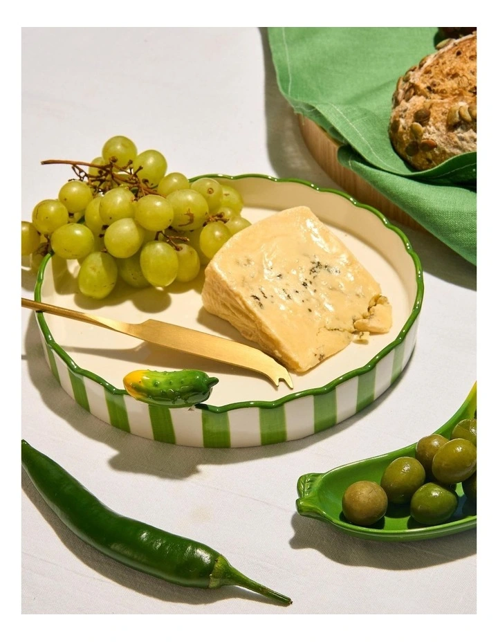 Seaview Stoneware Dill Small Dish image 2