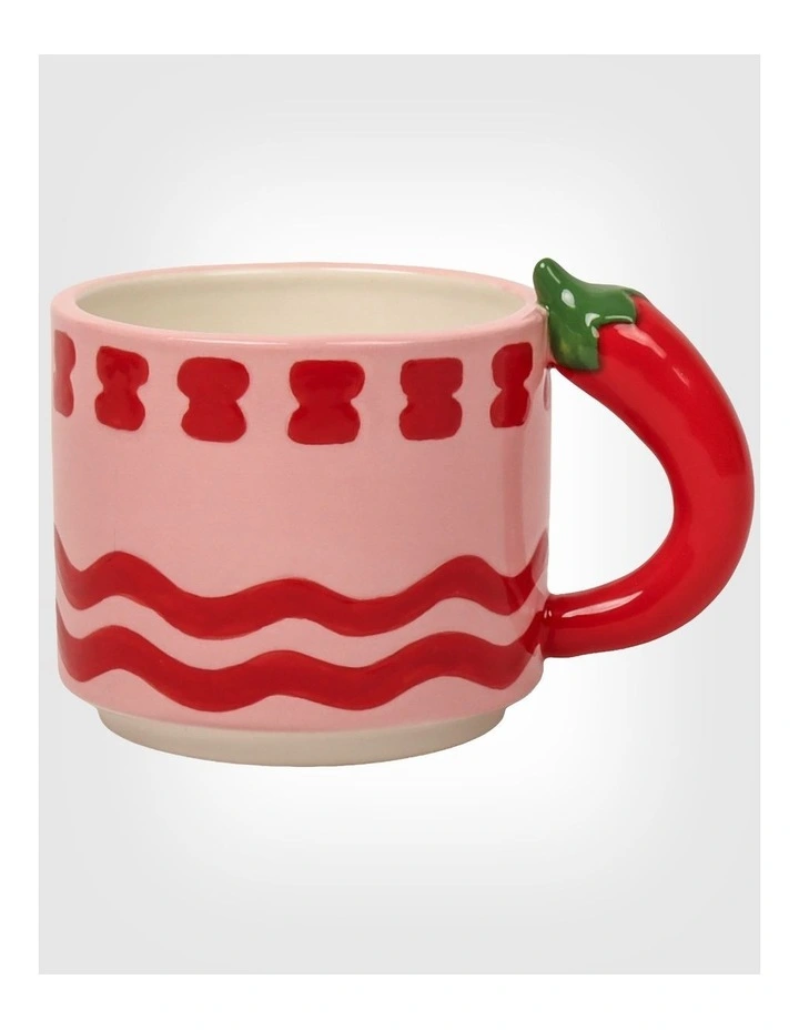 Seaview Stoneware Hot Chilli Mug image 1