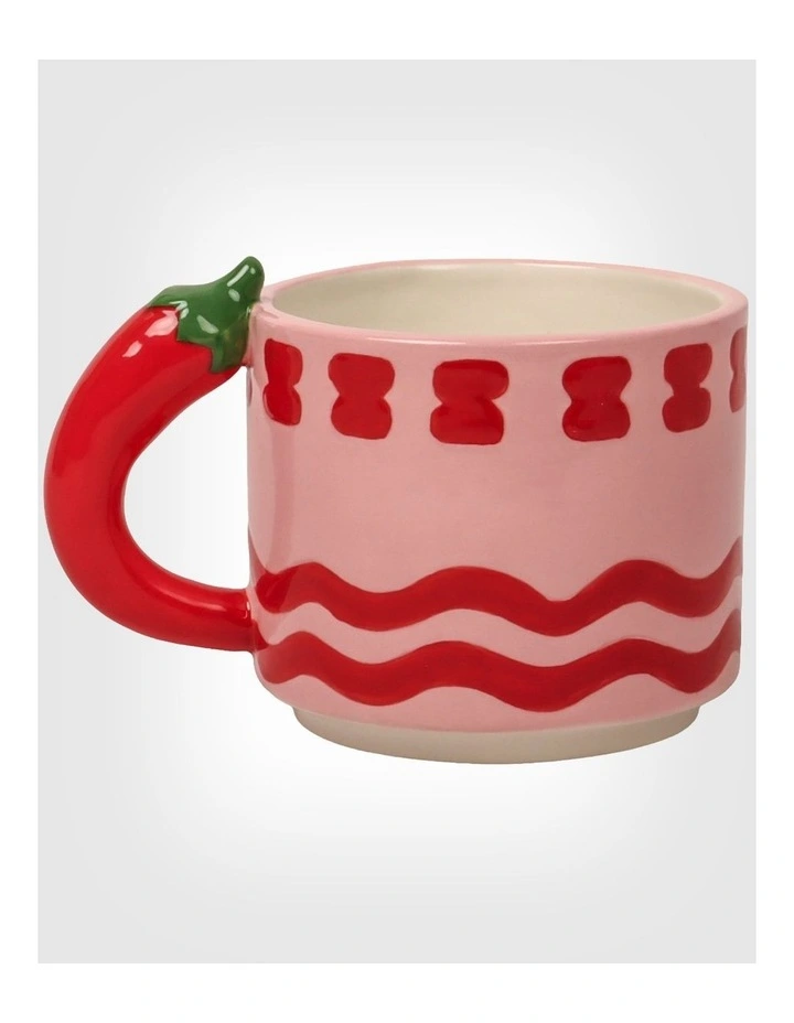 Seaview Stoneware Hot Chilli Mug image 3