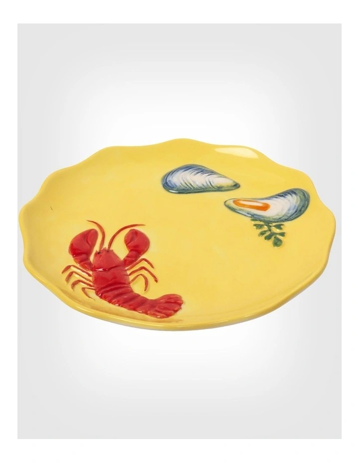 Seaview Stoneware Lobster Plate image 3