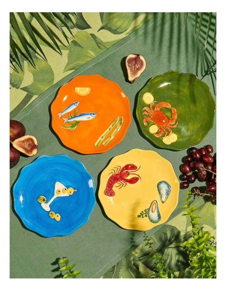 Seaview Stoneware Sardines Plate image 2