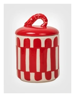 Seaview Stoneware Prawn Cannister