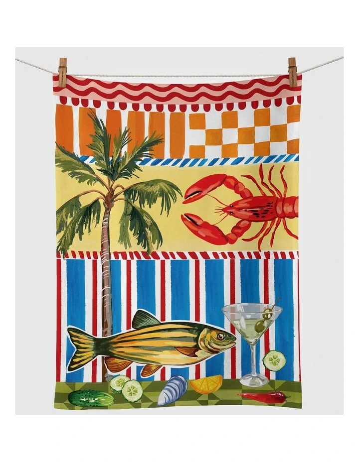 Tea Towel Seaview image 1