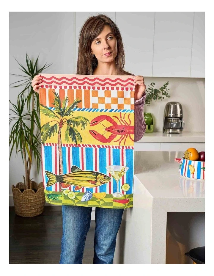 Tea Towel Seaview image 2