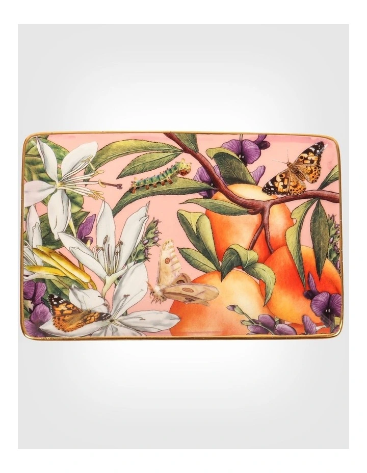Rectangle Trinket Tray Bountiful Harvest image 1