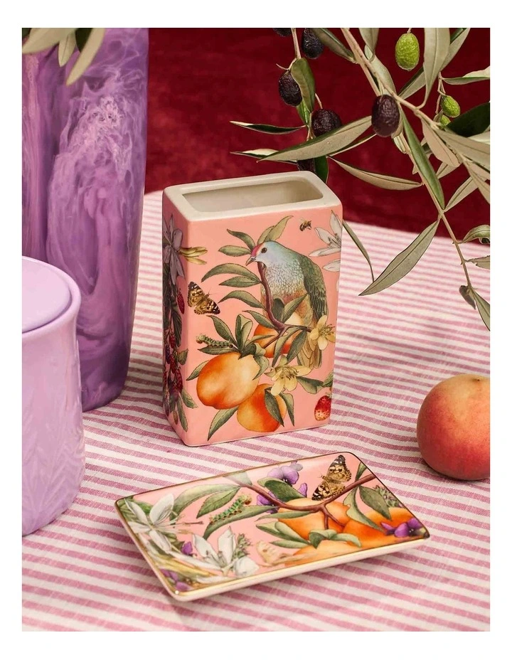 Rectangle Trinket Tray Bountiful Harvest image 2