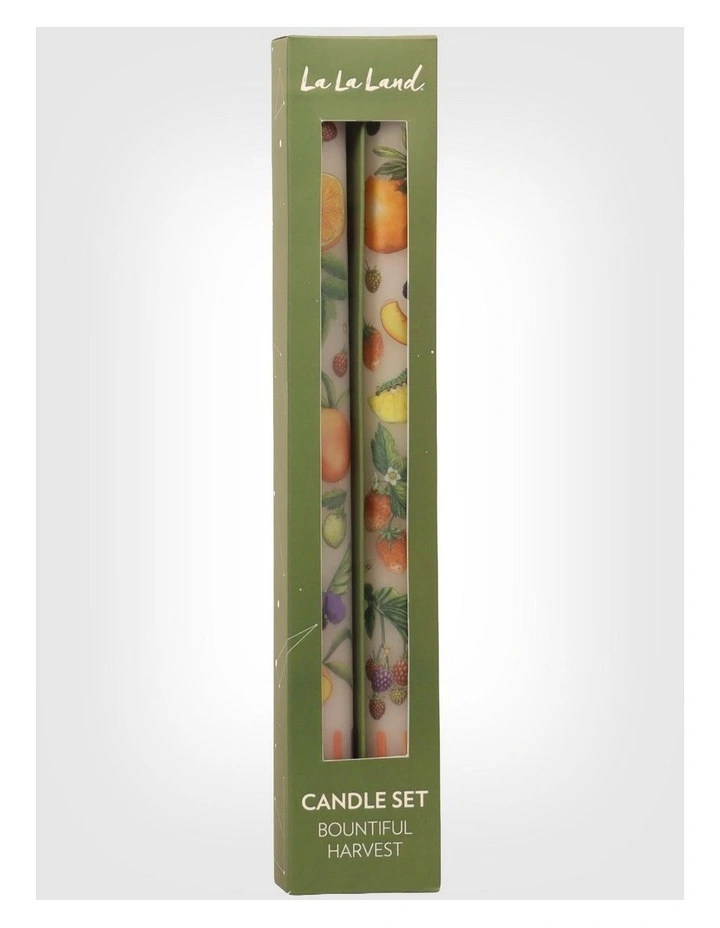 Taper Candle Set Bountiful Harvest image 3