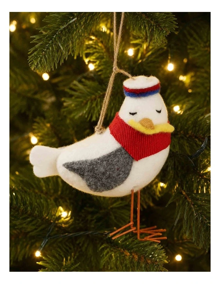 Felt Ornament Chippy Seagull image 2