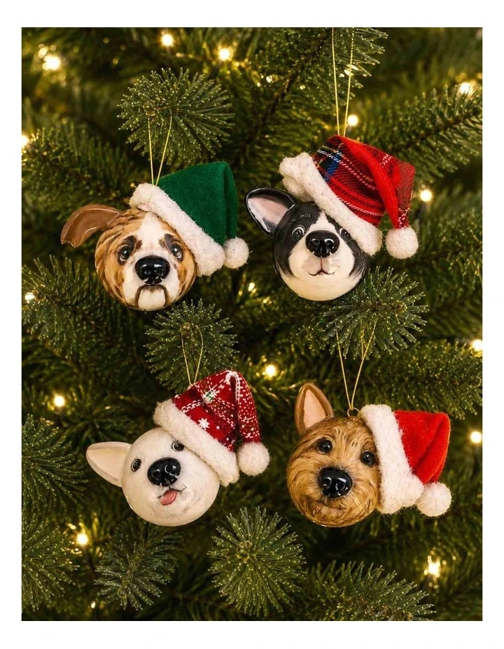 Ornament Set Party Dogs image 2