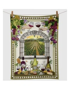 Tea Towel Vineyard Visions