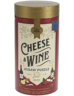 Cheese & Wine 500 Piece Jigsaw Puzzle