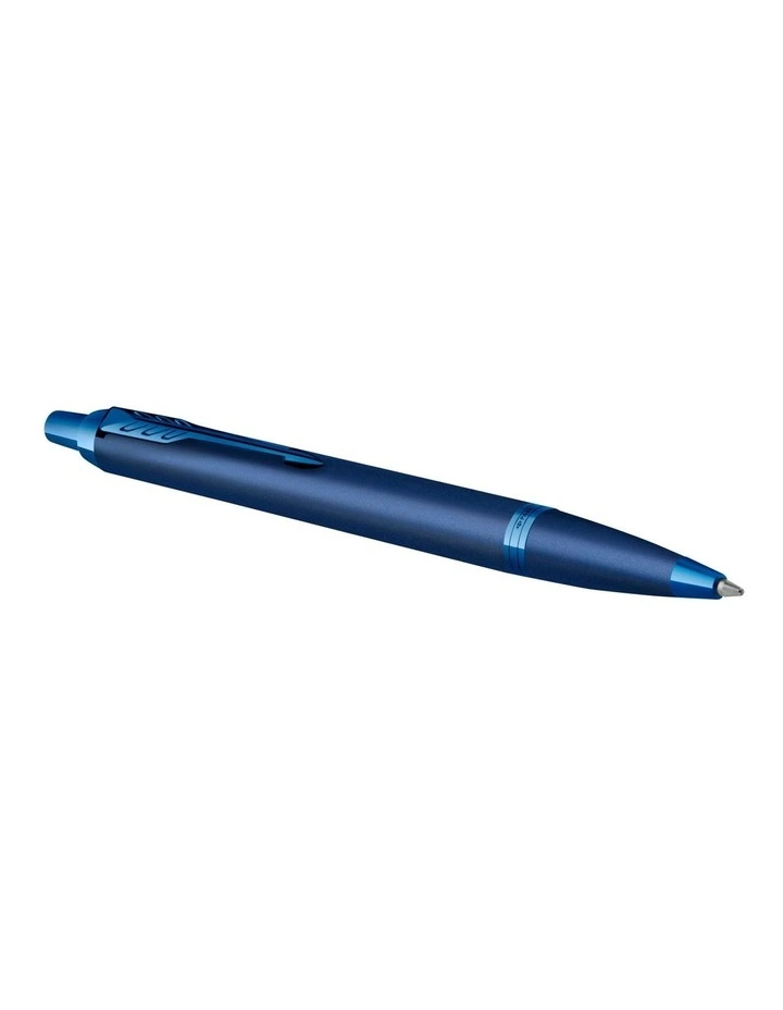 Parker IM Monochrome Ballpoint Pen in Blue image 2