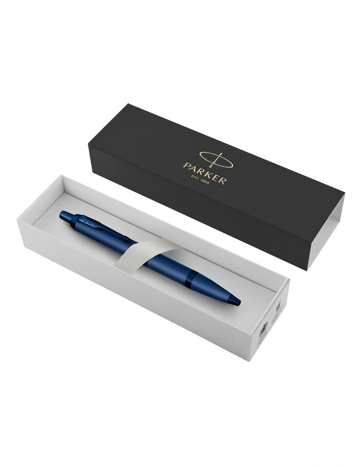 Parker IM Monochrome Ballpoint Pen in Blue image 4
