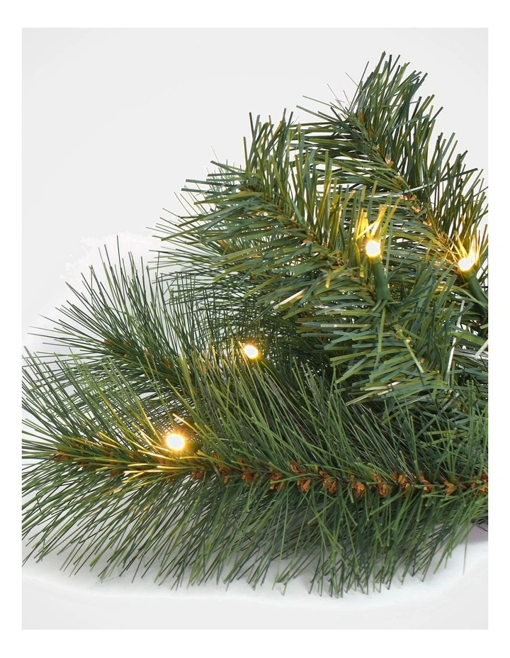 Deluxe Reno 180cm 230L Pre-lit Pine Tree 631 Tips in Green image 3
