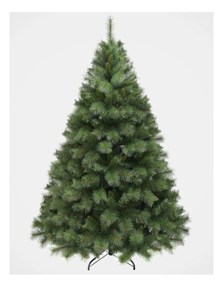 Deluxe Reno 210cm 310L Pre-lit Pine Tree 951 Tips in Green image 2