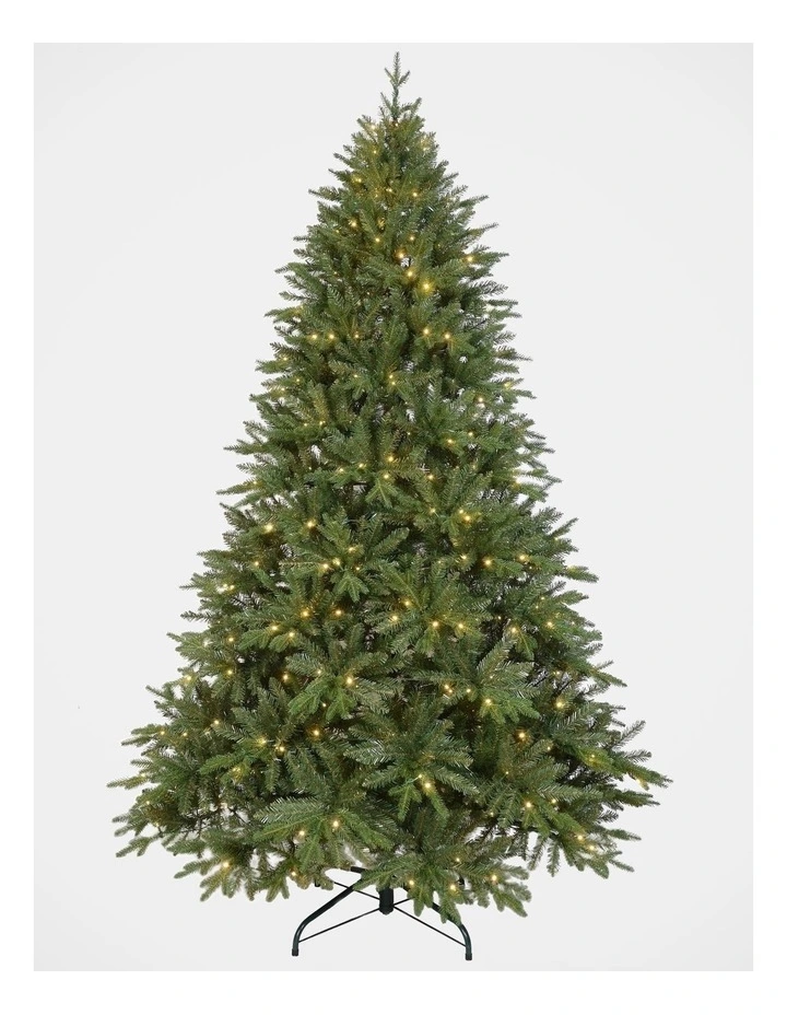 Fraser Fir 240cm 470L Pre-lit Christmas Tree 2847 Tips in Green image 1