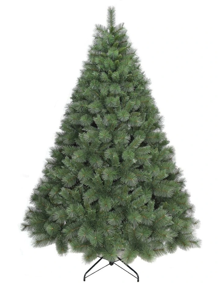 Deluxe Reno 240cm 380L Pre-lit Pine Tree 1201 Tips in Green image 2