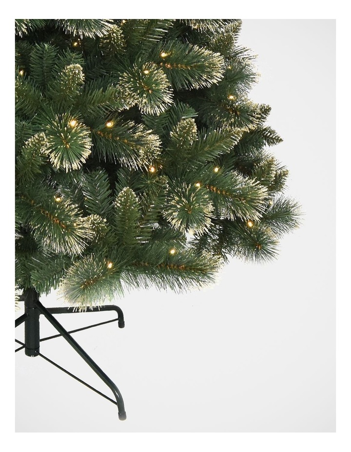 Scotch Gold Glitter Christmas 210cm 300L Prelit Pine Tree: 786 tips image 4