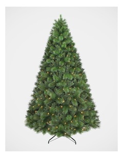 Deluxe Reno Christmas 270cm Pre Lit Tree 500L 1568 tips