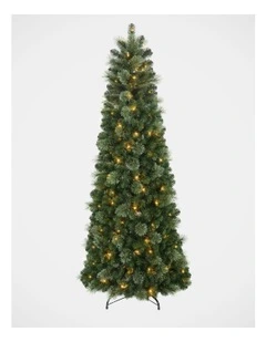 Aurora 210cm 200L Pre-lit Pop Up Christmas Tree 1010 tips in Green