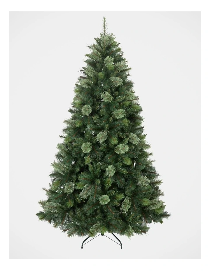 New Oregon 210cm Cashmere 310L Pre-lit Christmas Tree 1167 tips in Green image 2