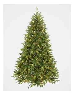 Fraser Fir 210cm 380L Pre-lit Christmas Tree 2389 tips in Green