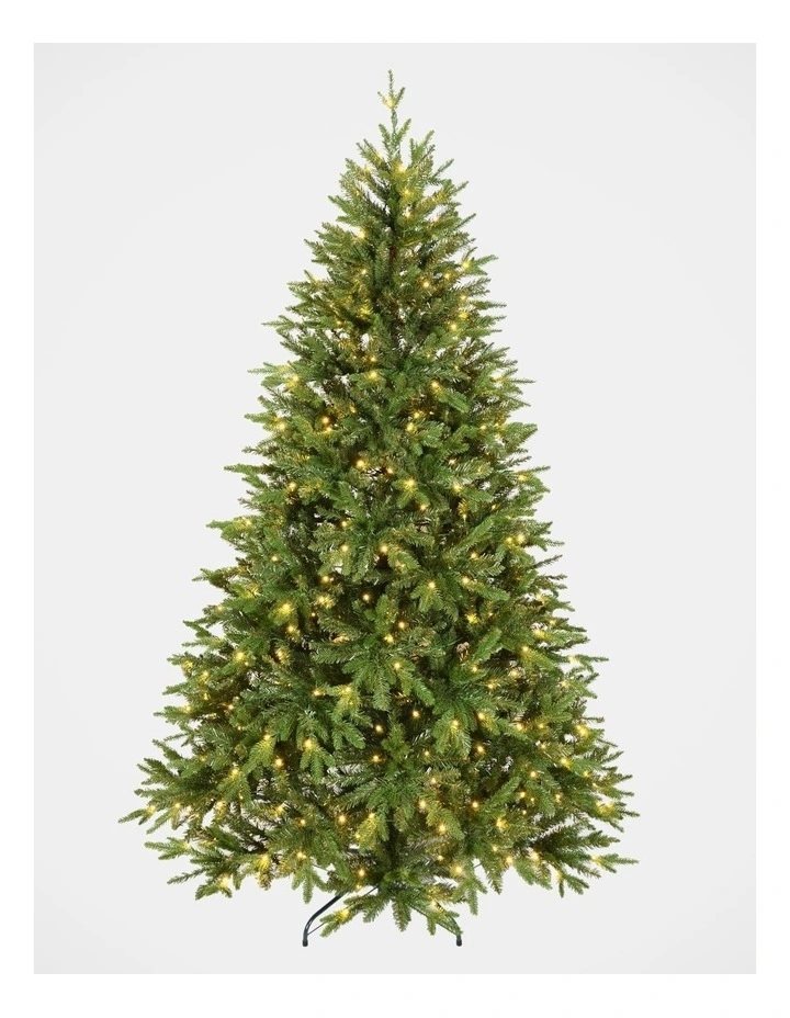 Fraser Fir 210cm 380L Pre-lit Christmas Tree 2389 tips in Green image 1