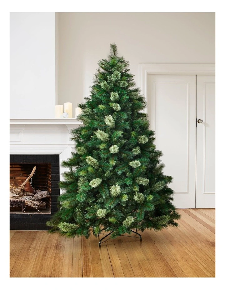 New Oregon 210cm Cashmere Christmas Tree 1165 tips in Green image 2