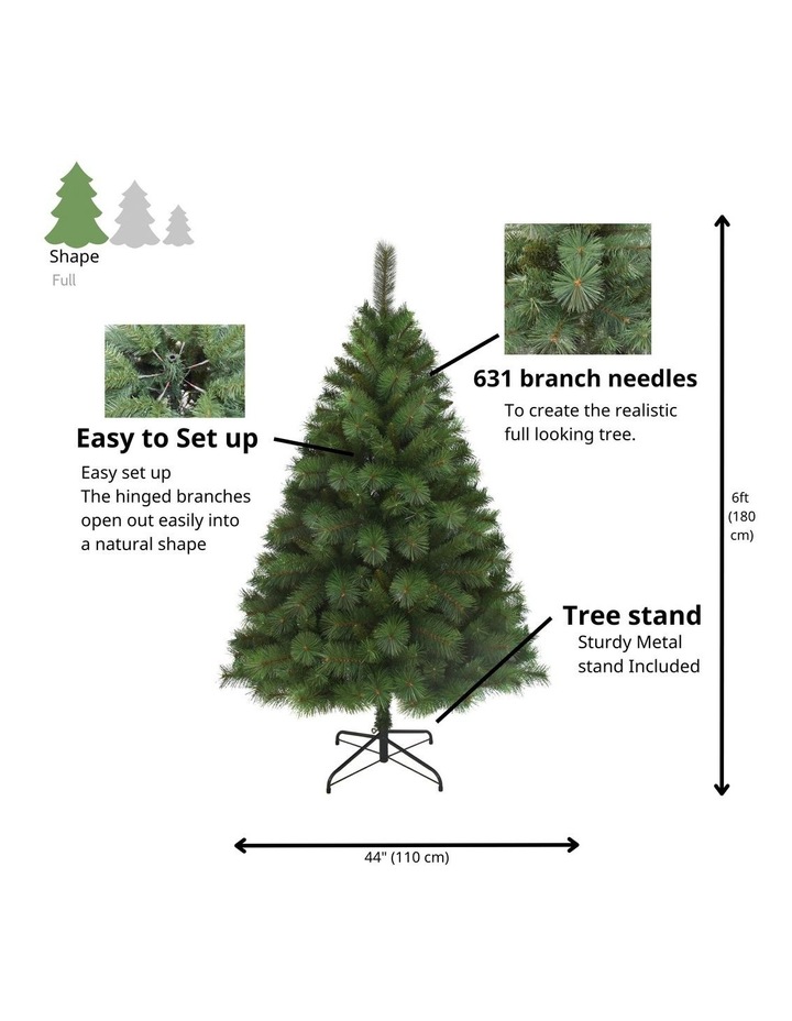 Deluxe Reno 180cm Pine Tree 631 tips in Green image 3