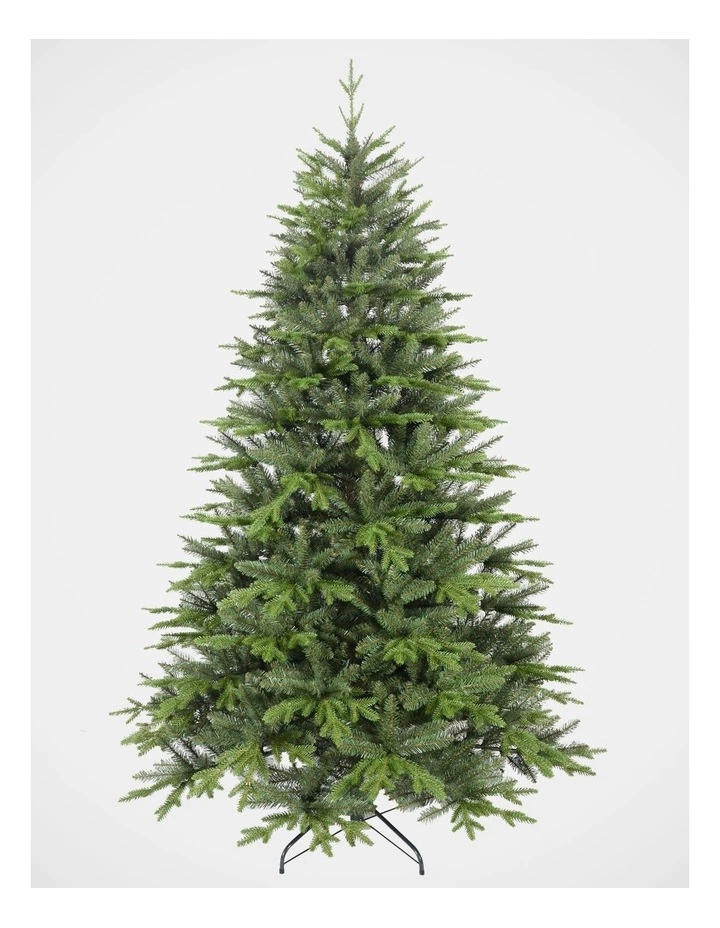 Fraser Fir 210cm Christmas Tree 2389 Tips in Green image 1