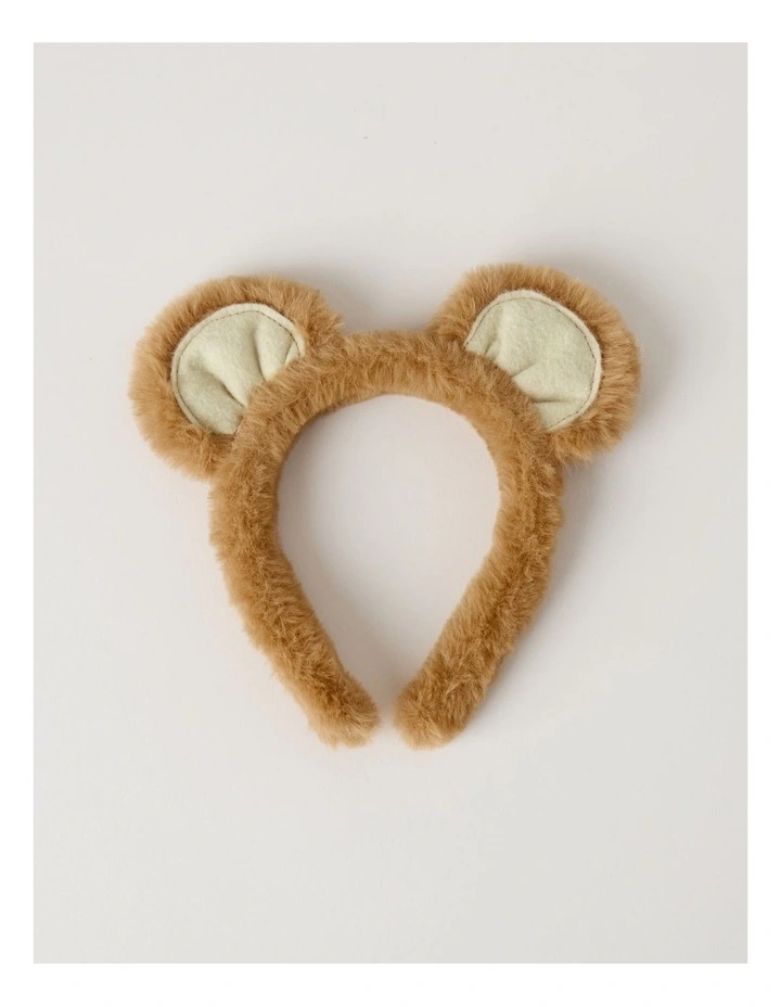 Heirloom 2026 Charity Bear Headband in Brown: 20cm image 1