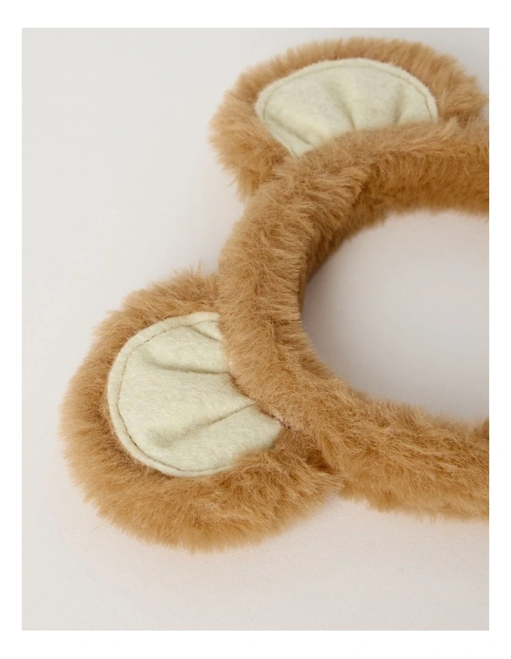 Heirloom 2026 Charity Bear Headband in Brown: 20cm image 2