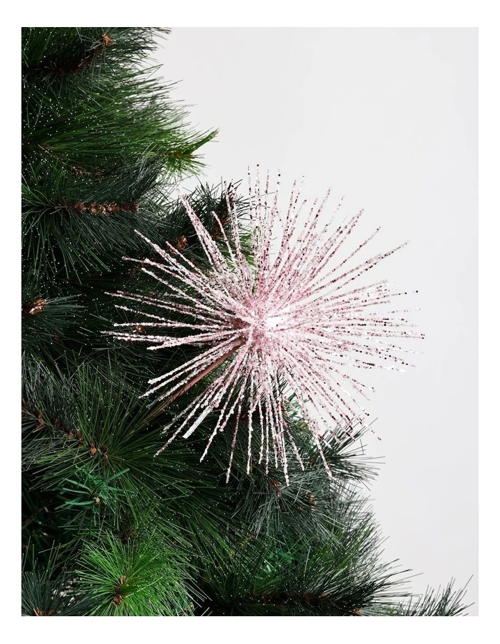 Candyland Christmas Plastic Starbust Pick 50cm in Pink image 1