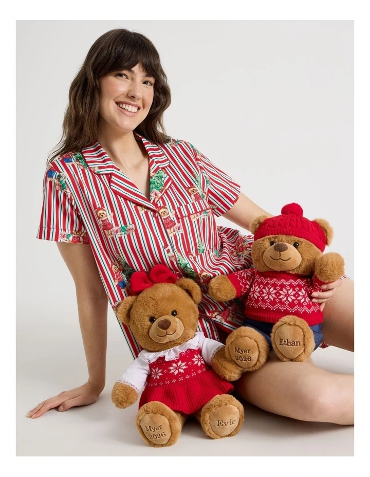 Christmas Evie 2026 Christmas Charity Bear in Red: 40cm image 2