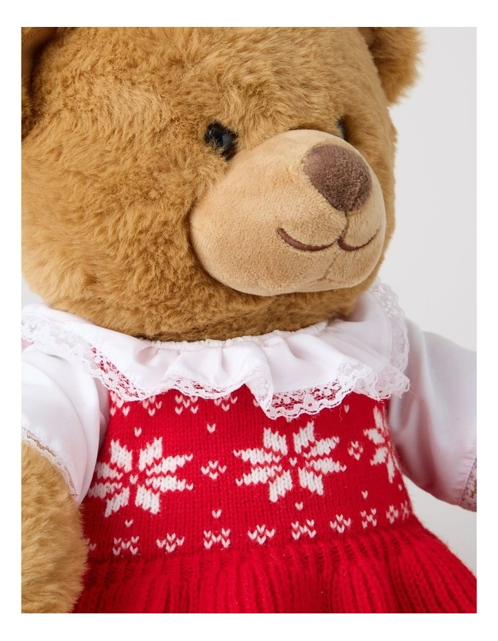 Christmas Evie 2026 Christmas Charity Bear in Red: 40cm image 5