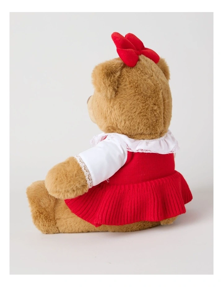 Christmas Evie 2026 Christmas Charity Bear in Red: 40cm image 6