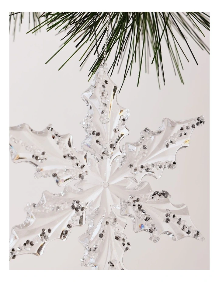 Luxe Christmas Acrylic Snowflake image 2