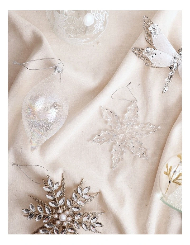 Luxe Christmas Acrylic Snowflake image 3