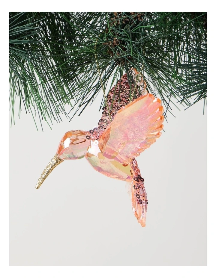Luxe Christmas Pink and Gold Plastic Honeybird image 1