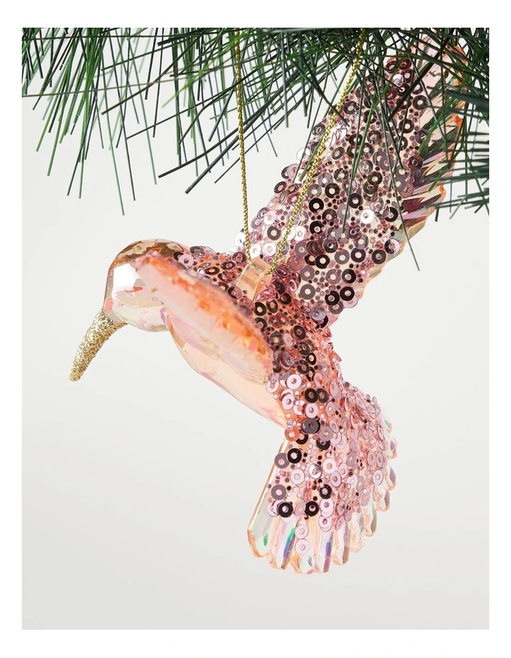 Luxe Christmas Pink and Gold Plastic Honeybird image 2