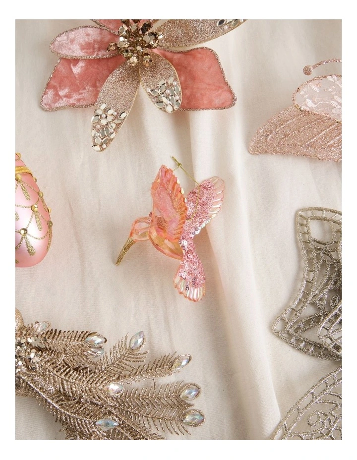 Luxe Christmas Pink and Gold Plastic Honeybird image 3